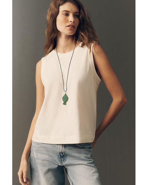 Maeve Black Kate Mancini X Lobsterman Tank Top