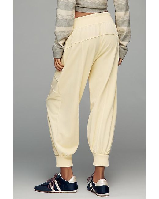 Daily Practice Metallic Easygoing Capri Drawstring Joggers