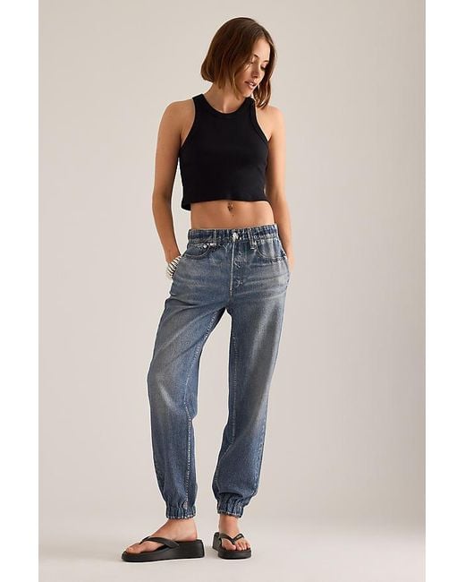 Rag & Bone Blue Miramar Terry Joggers