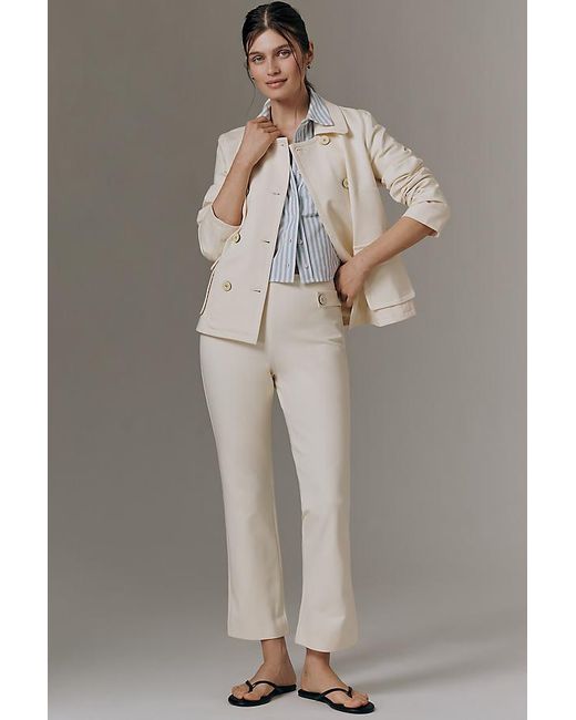 Maeve Gray The Poppy Kick-Flare Pull-On Trousers By