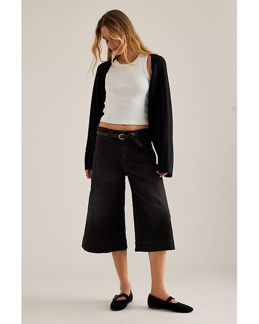 By Anthropologie Black Knit Shrug