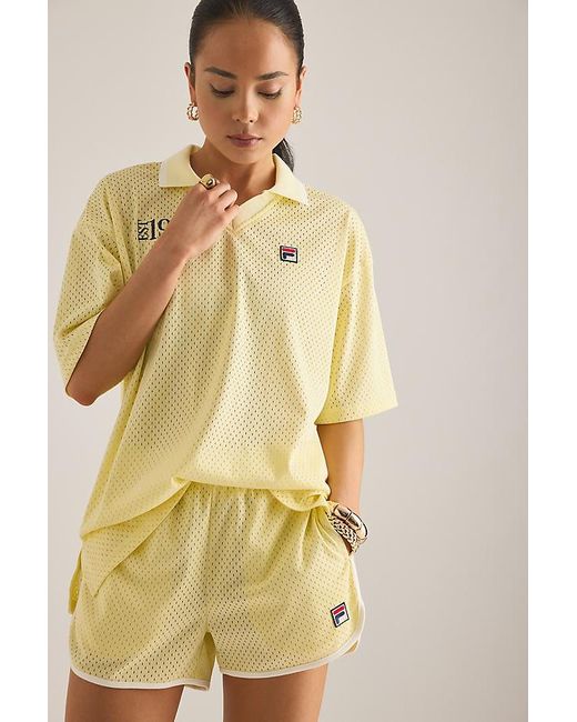 Fila Yellow Vernazza Football Top