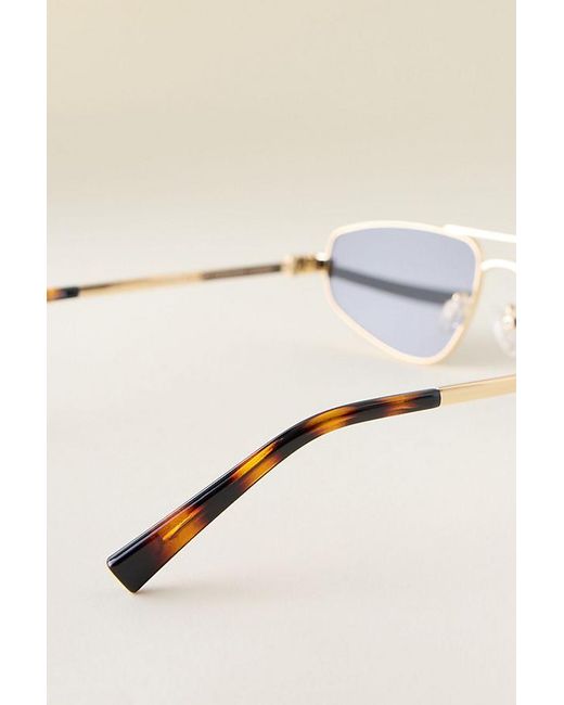 Le Specs Natural Treasure Aviator Sunglasses