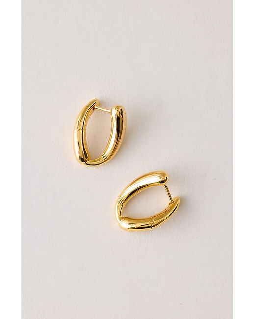 Pdpaola Metallic Plated Helix Hoop Earrings