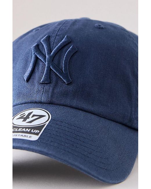 '47 Blue Yankees Clean Up Baseball Cap