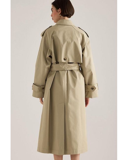 SELECTED Natural Kai Trench Coat