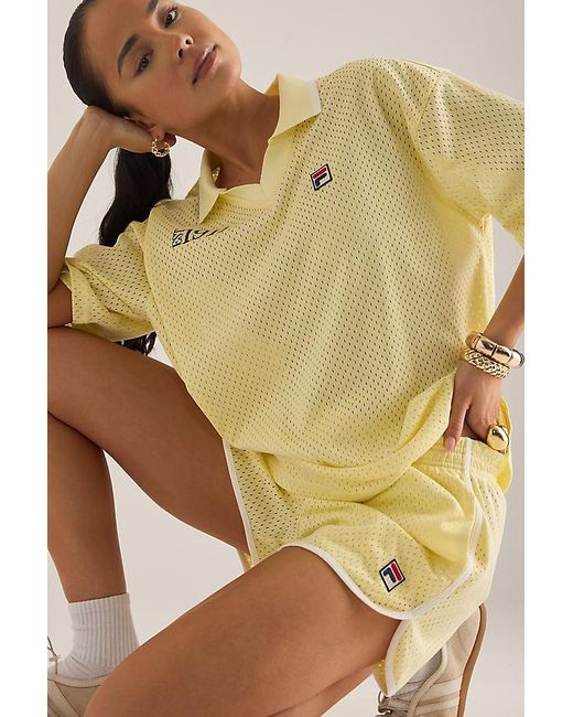 Fila Yellow Vernazza Football Top