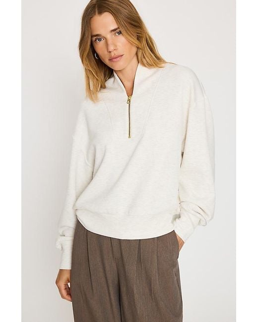 Varley White Davidson Sweatshirt