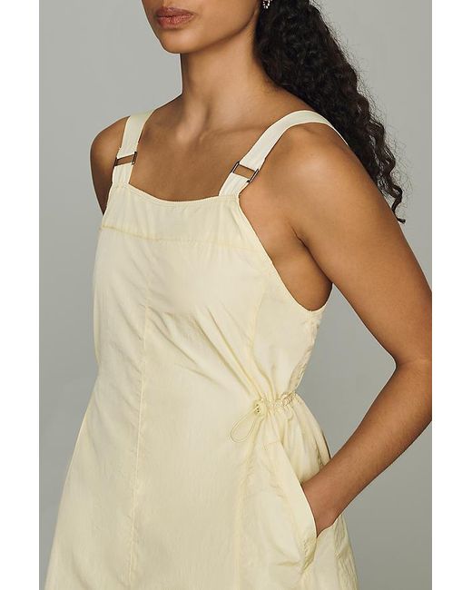 Daily Practice Natural Bubble-Hem Midi Dress