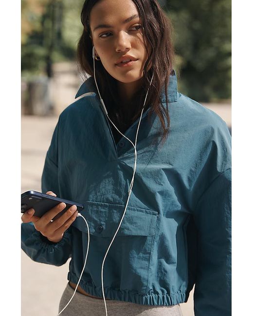 Daily Practice Green Bubble Anorak Jacket