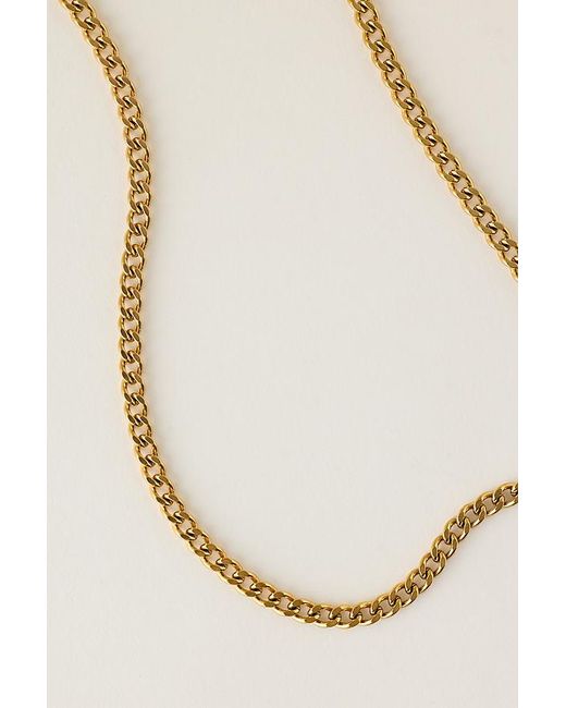 By Anthropologie Natural Water-Resistant Chain Necklace