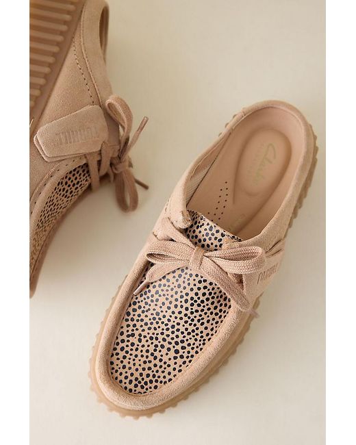 Clarks Natural Clarks Torhill Nubuck Mules