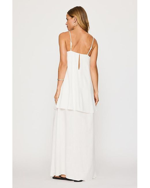 4th & Reckless White Salma Layered Maxi Dress