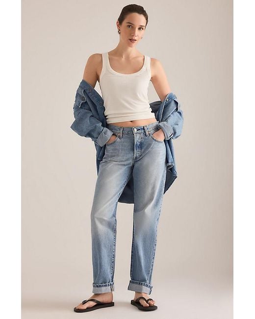 Levi's Blue 501 '90S Mid-Rise Loose Jeans