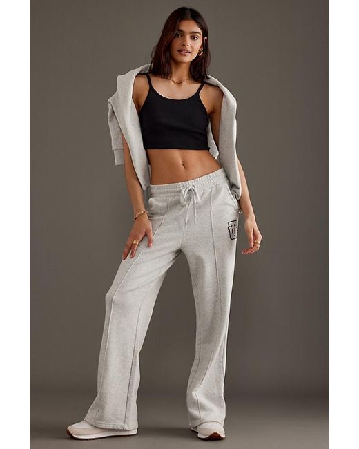 The Upside Brown Soho Willow Wide-leg Joggers