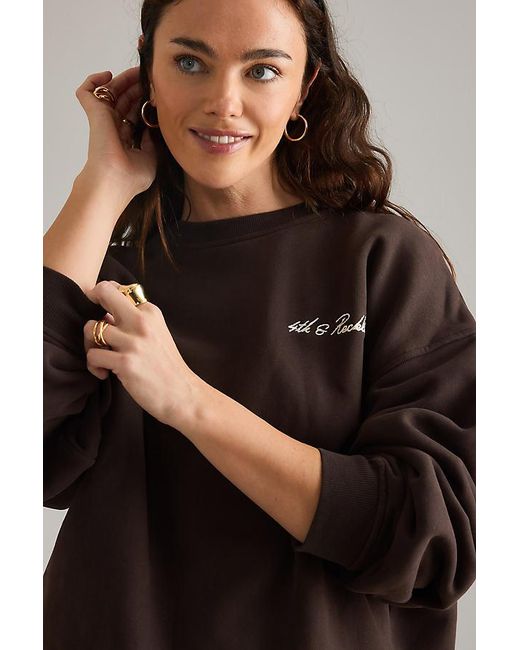4th & Reckless Brown Fillipa Sweatshirt