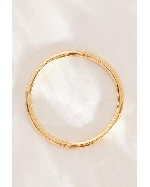 Tilly Sveaas Black 18K-Plated Medium Bangle