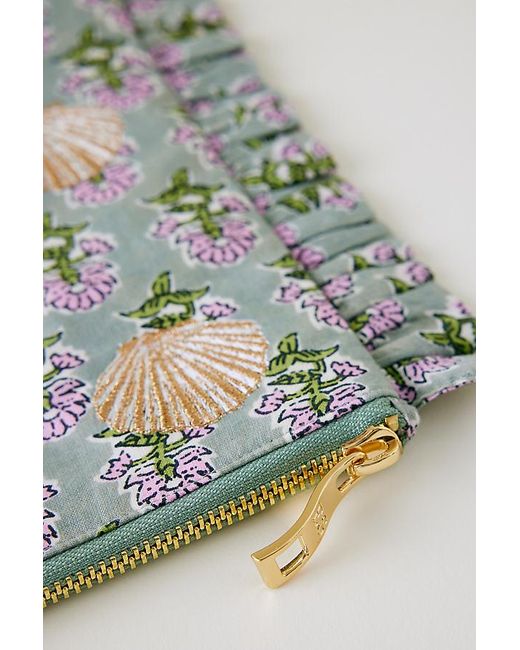 Elizabeth Scarlett Rebirth Ruffle Pouch in Grey | Lyst UK