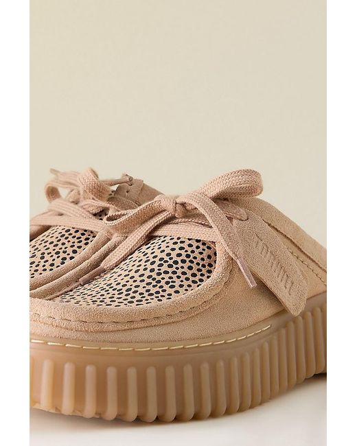 Clarks Natural Clarks Torhill Nubuck Mules