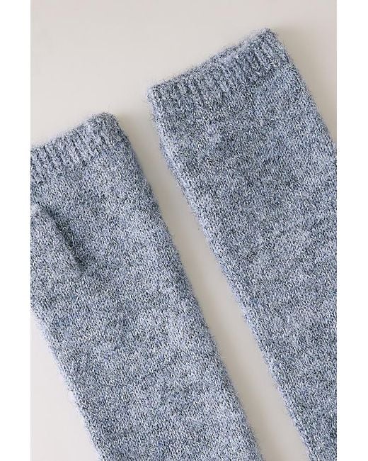 By Anthropologie Red Long Fingerless Gloves