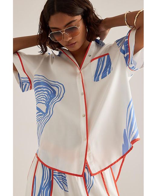 Sancia Multicolor Peita Short-Sleeve Shirt