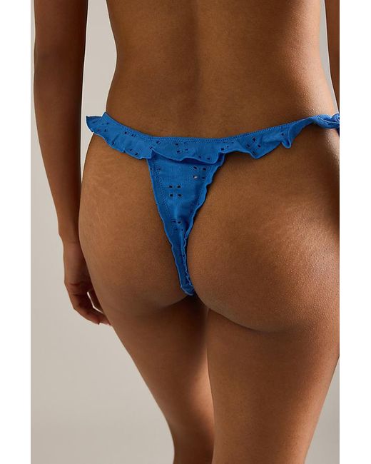 Wild Lovers Red Ruffle Thongs, 3 Pack