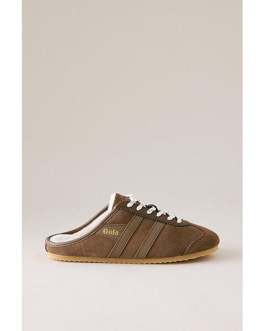 Gola Brown Cleora Mule Trainers