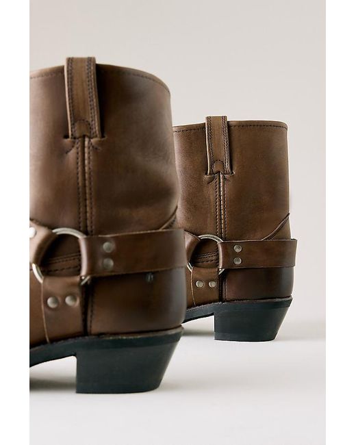 Frye Brown Harness 8R Boots