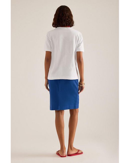 SELECTED White Mila Embroidered T-Shirt