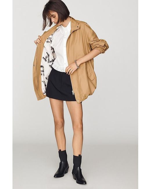 Maeve Natural Oversized Lightweight Jacket