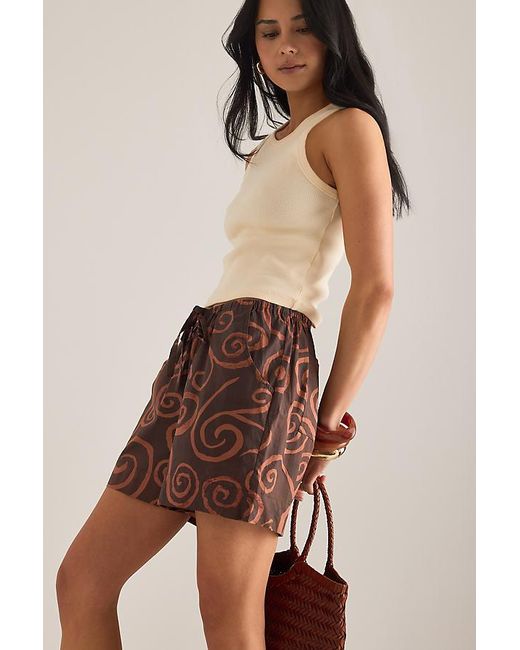 Damson Madder Multicolor Afina Pull-On Shorts