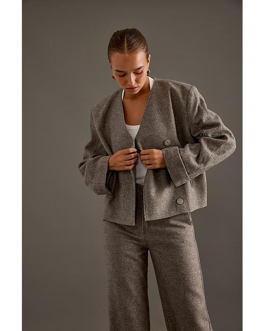 Second Female Brown Levi Blazer