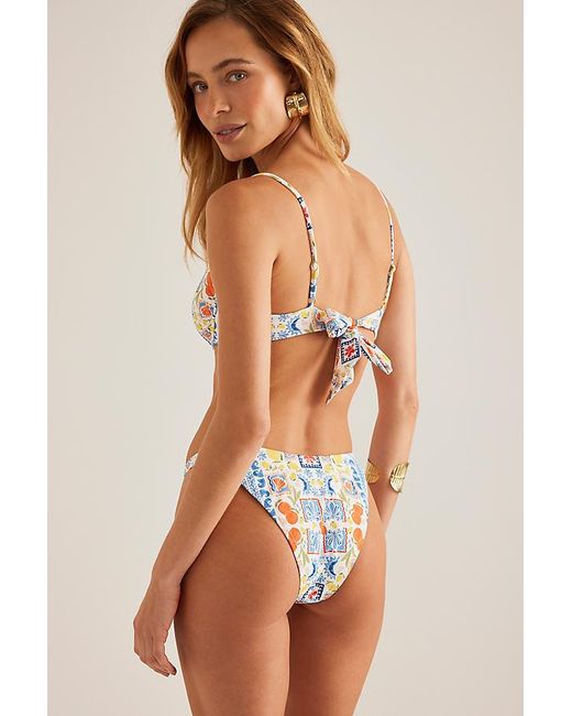 Away That Day Blue Aruba Underwire Bikini Top