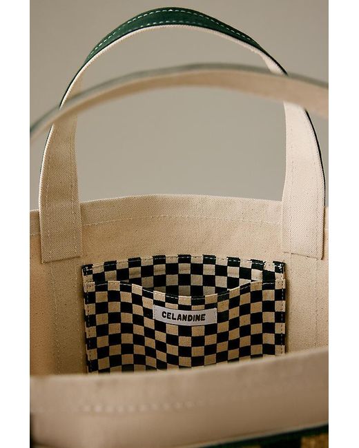 By Anthropologie Multicolor The Hartley Large Canvas Tote Bag