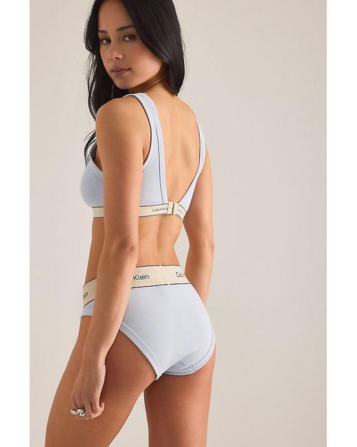 Calvin Klein Blue Bikini Briefs