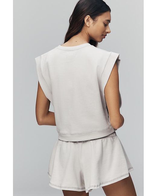 Daily Practice Natural Sleeveless Muscle Top