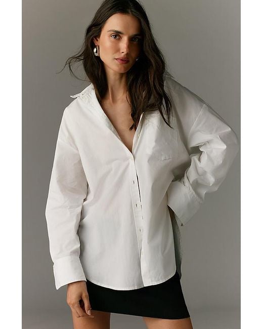 Maeve Black The Bennet Buttondown Shirt By