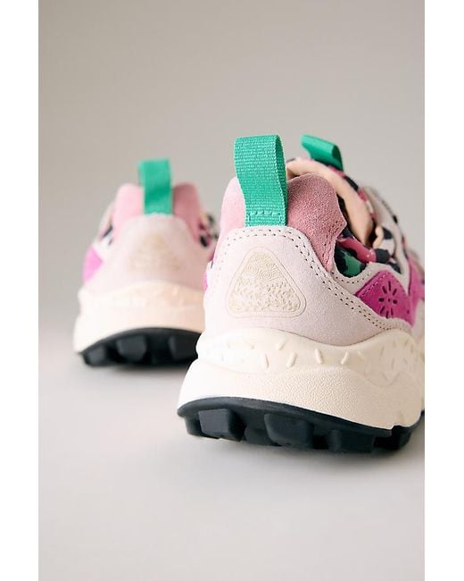 Flower Mountain Pink Yamano 3 Trainers