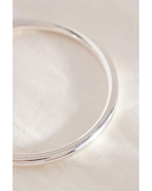 Tilly Sveaas Brown Medium Sterling Bangle