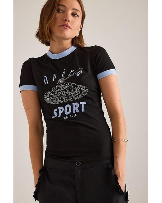 OperaSPORT Black Sere Graphic Baby T-Shirt
