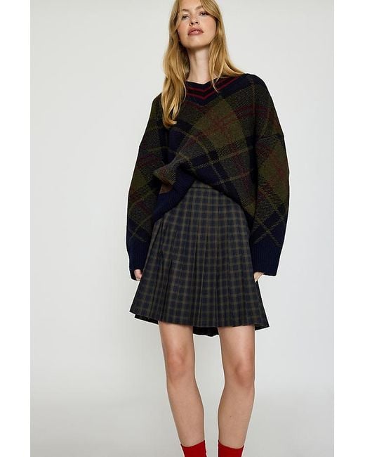 Barbour Black Carville Mini Skirt