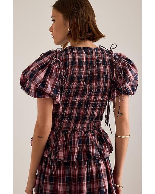 Damson Madder Purple Becca Multiway Blouse
