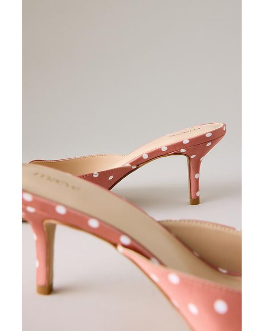 Maeve Multicolor Point Toe Mule Heels