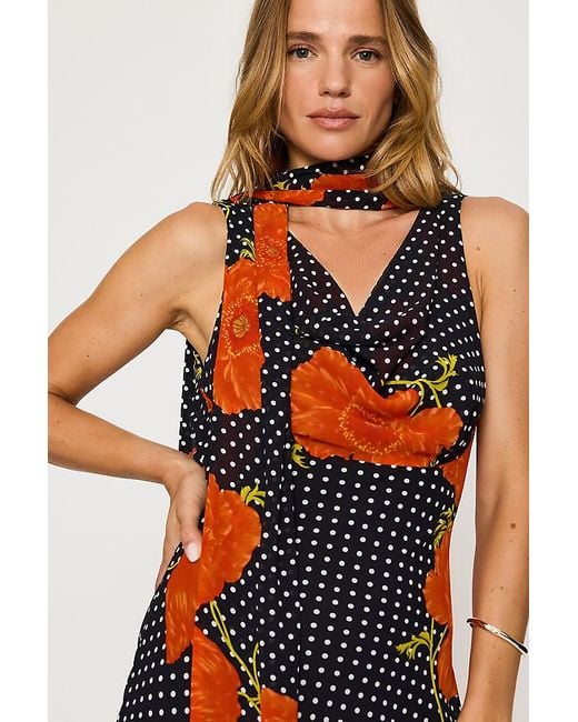 Never Fully Dressed Black Poppy Sophie Maxi Dress