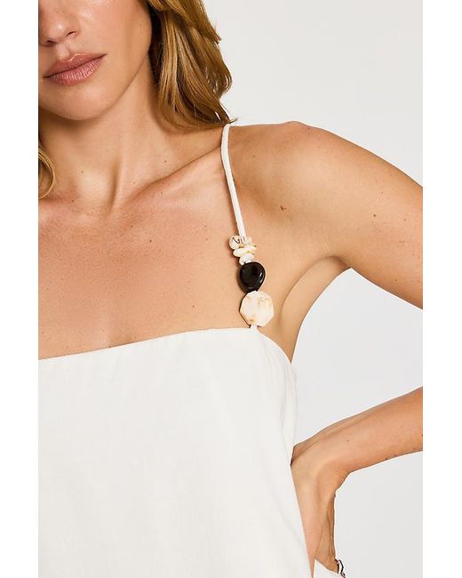 4th & Reckless White Salma Layered Maxi Dress