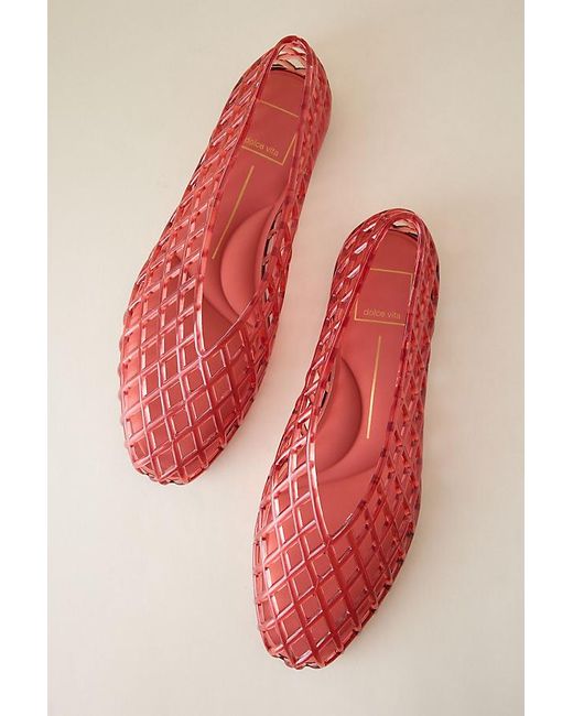 Dolce Vita Pink Jam Jelly Flats
