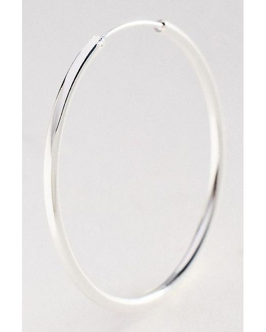 By Anthropologie Natural Delicate Gilded Hoop Earrings