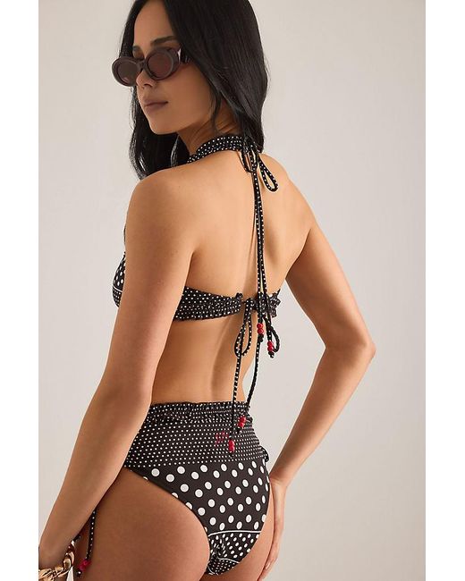 Damson Madder Multicolor Cove Polka Dot Bikini Bottoms