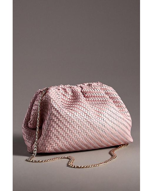 By Anthropologie Pink Loverly X Anthropologie The Frankie Clutch: Faux Leather Edition