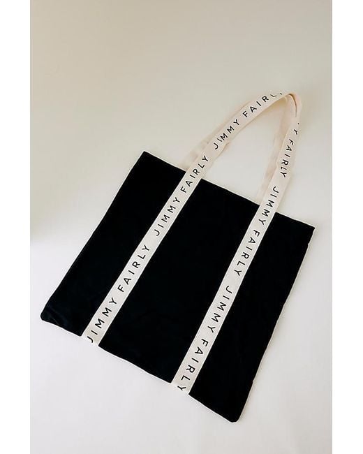 Jimmy Fairly Black Tote Bag